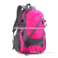 Hot sale pink lady sport backpack with mesh pockets